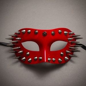 Steampunk Spikes Venetian Masquerade Eye Mask